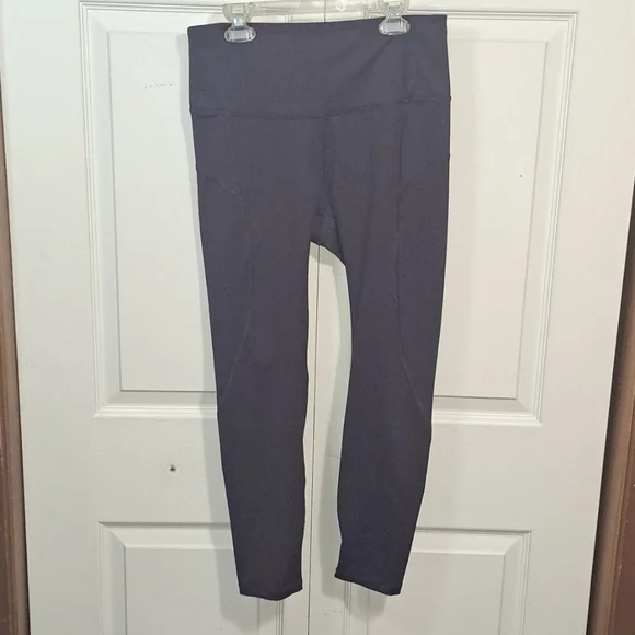 Layer 8 quik dry workout yoga leggings - purple - Picture 1 of 3